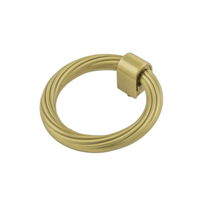 Bijou Sybil Collection Ring Pull 2-7/8 Inch x 2-3/4 Inch
