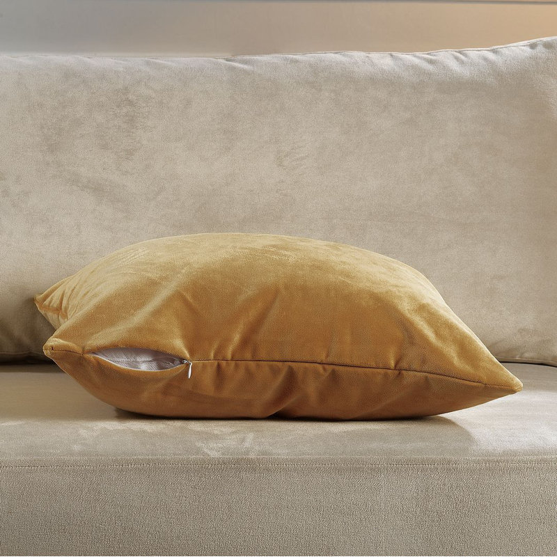 Indoor / Outdoor Rectangular Euro Pillow Cover - 1Pc, 35cm x 50cm, Merigold Honey
