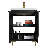 24'' Single Bathroom Vanity with Ceramic Top-1110533552