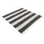 Tapis uni / rayé bleu foncé Carlotta-71262703