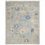 Lagos Hand Knotted Floral Area Rug in Gray-2072176739
