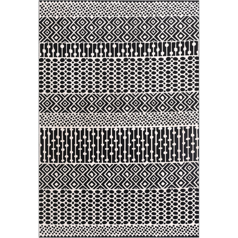 Moda Tondi Rug, Rectangle 6'4" x 9'
