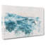 Rising Ocean Watercolour - Wrapped Canvas-56659861