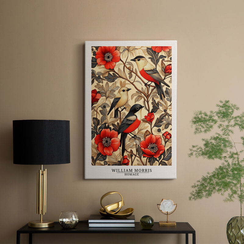 WM MORRIS Series LVII -Gallery Wrapped Cavas, 60" H x 40" W