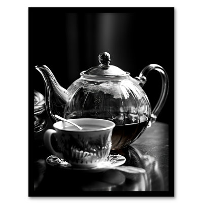 Mekeel English Breakfast Teapot Kitchen - Single Picture Frame Print