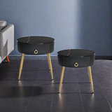 Khayam End Table Set with Storage