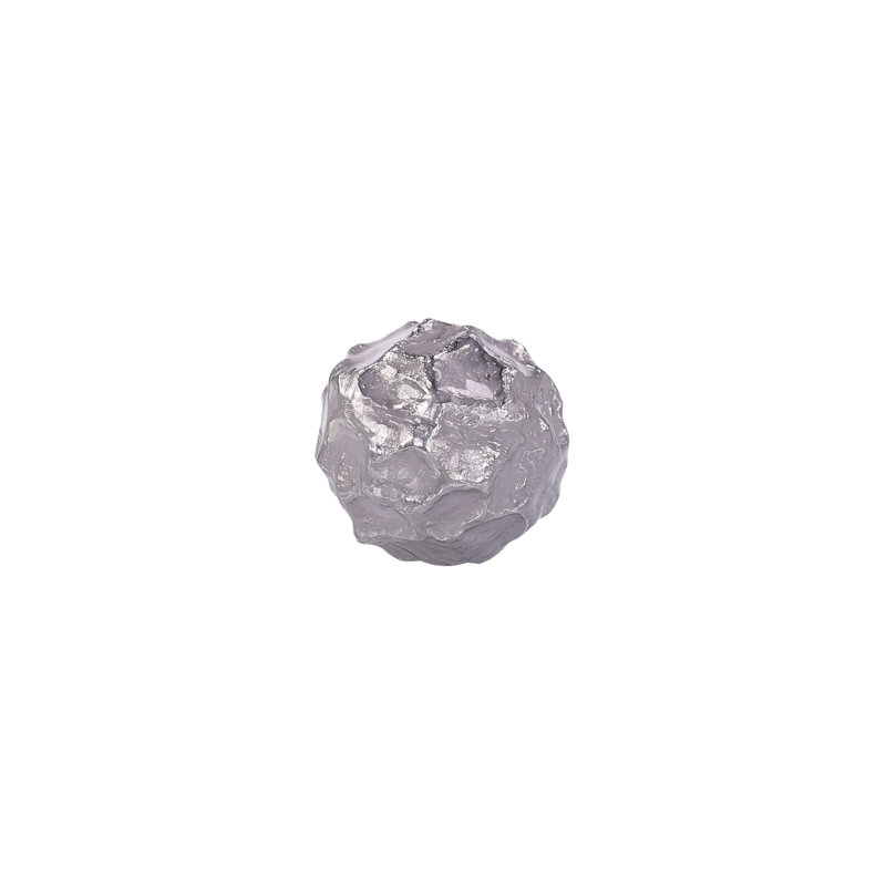 Textural Orb, Silver