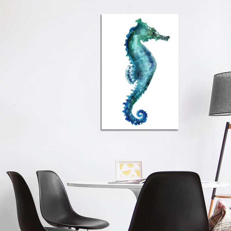 Sea Horse by Edward Selkirk - Print on Canvas, Wrapped Canvas, 101.6 cm H x 66.04 cm W x 1.91 cm D