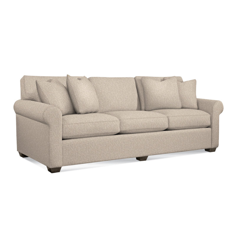 Bedford Upholstered 98'' Sofa, Eggshell Crypton Performance; 0884-93, Mineral