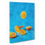 Falling Oranges - Wrapped Canvas Painting-56643250