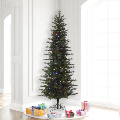 7.5' Lighted Spruce Christmas Tree