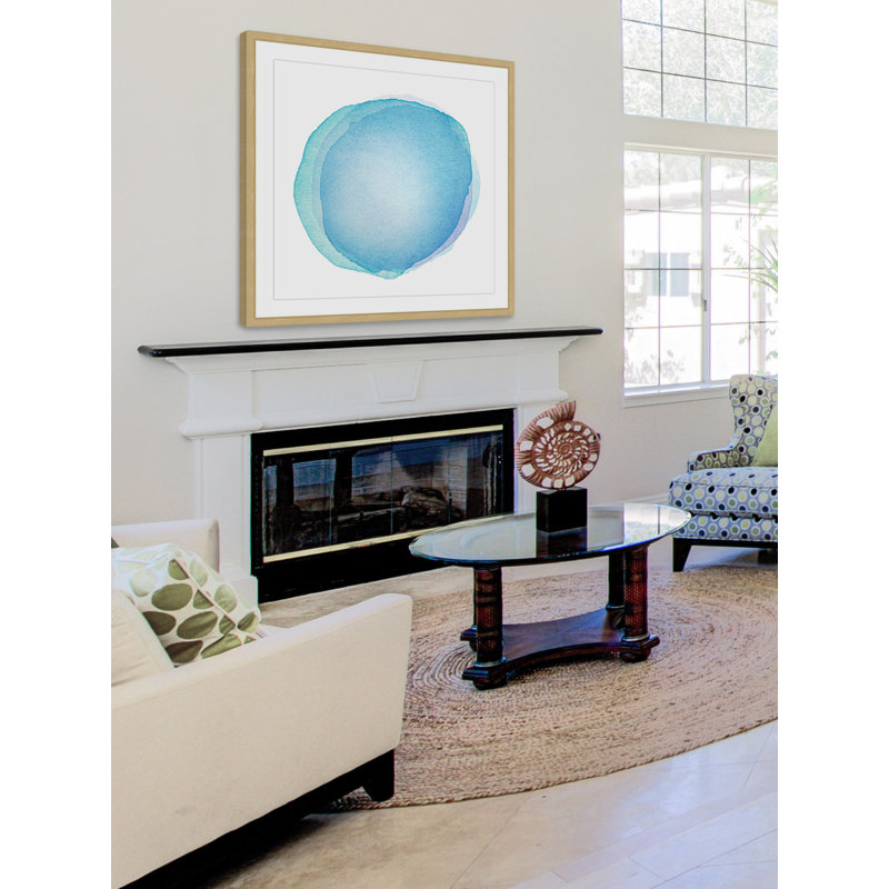 Single Picture Frame Print, 41cm x 41cm, White