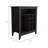 New Canaan 6-Bottle 1-Drawer 1-Shelf Bar Cabinet Black Wengue-1264016430-1264016419