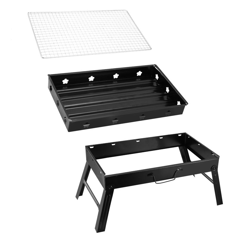 WICKEROAS 17.7'' W Disc Plate Charcoal Grill
