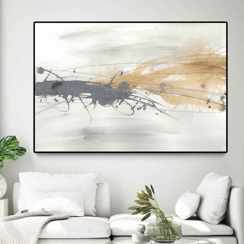 « cinétique horizon i » par juin erica vess-floater, reproduction sur toile