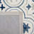 Cendy Micro-Loop Hand Tufted Wool/Cotton Floral Rug in Blue/Ivory-2099431451