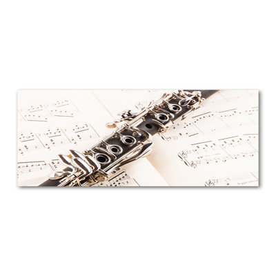 Clarinet - No Frame Print on Canvas