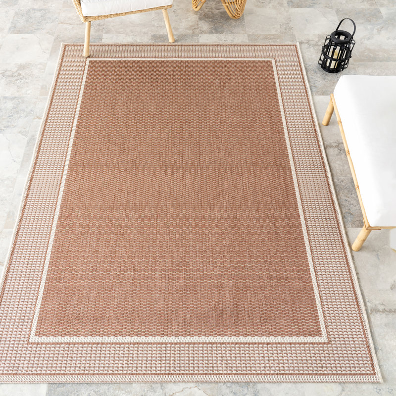 Tapis intérieur / extérieur gris Gris, Rectangle 4 pi x 6 pi 4 po