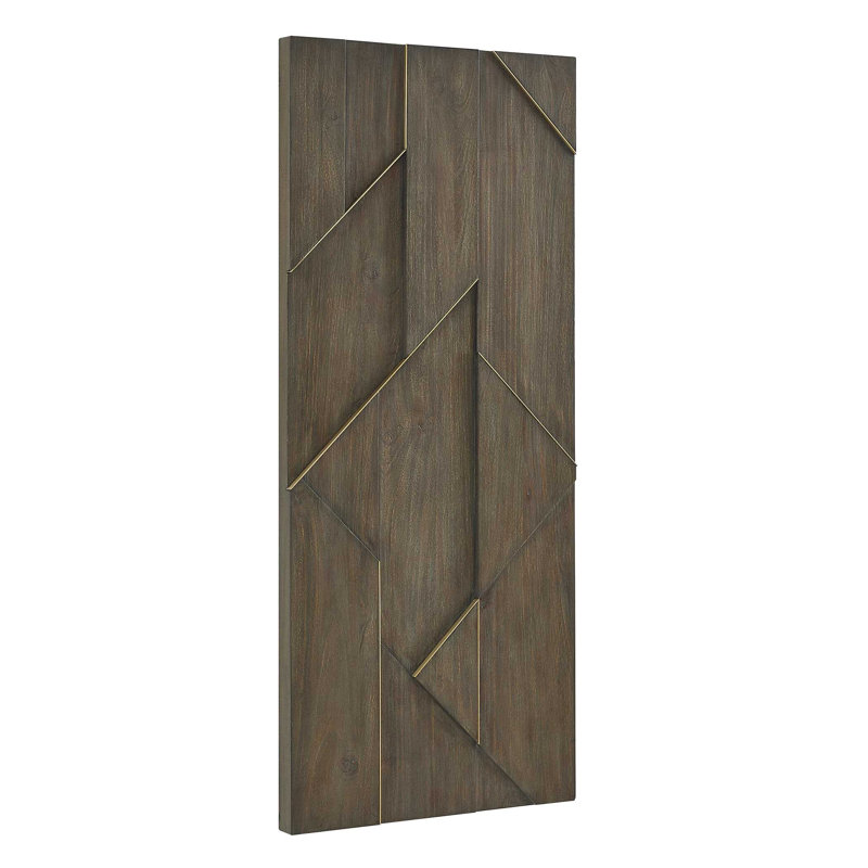  Hanoi Geometric Wood Wall Panel