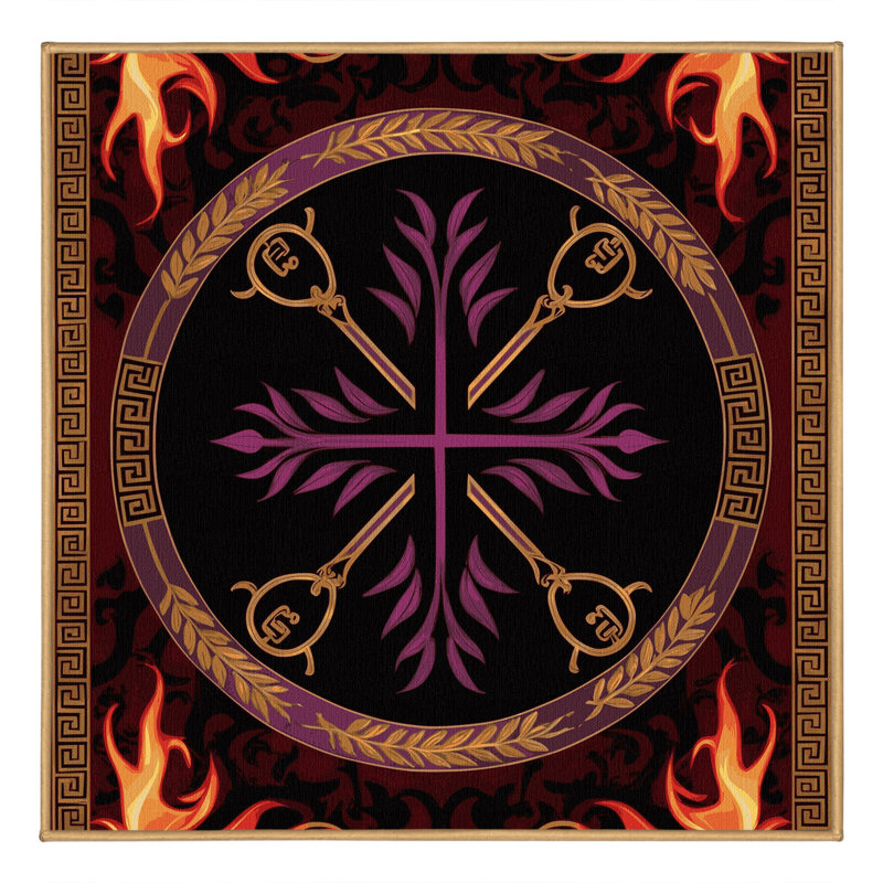 Chateau Bloom Rug, Square 8'
