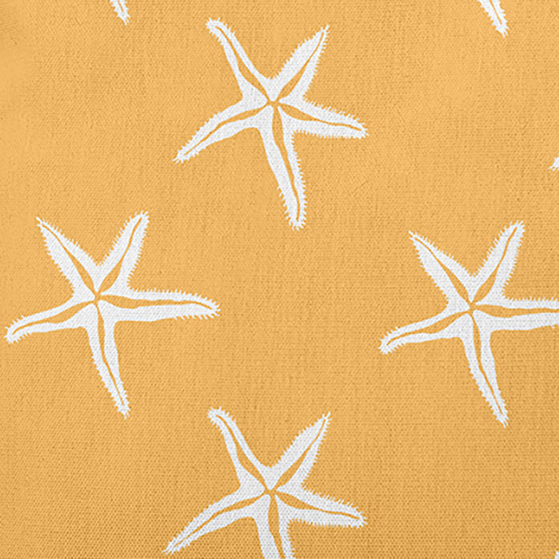  Housse et insert de coussin rectangulaire en polyester pour l'intérieur et l'extérieur, Jaune