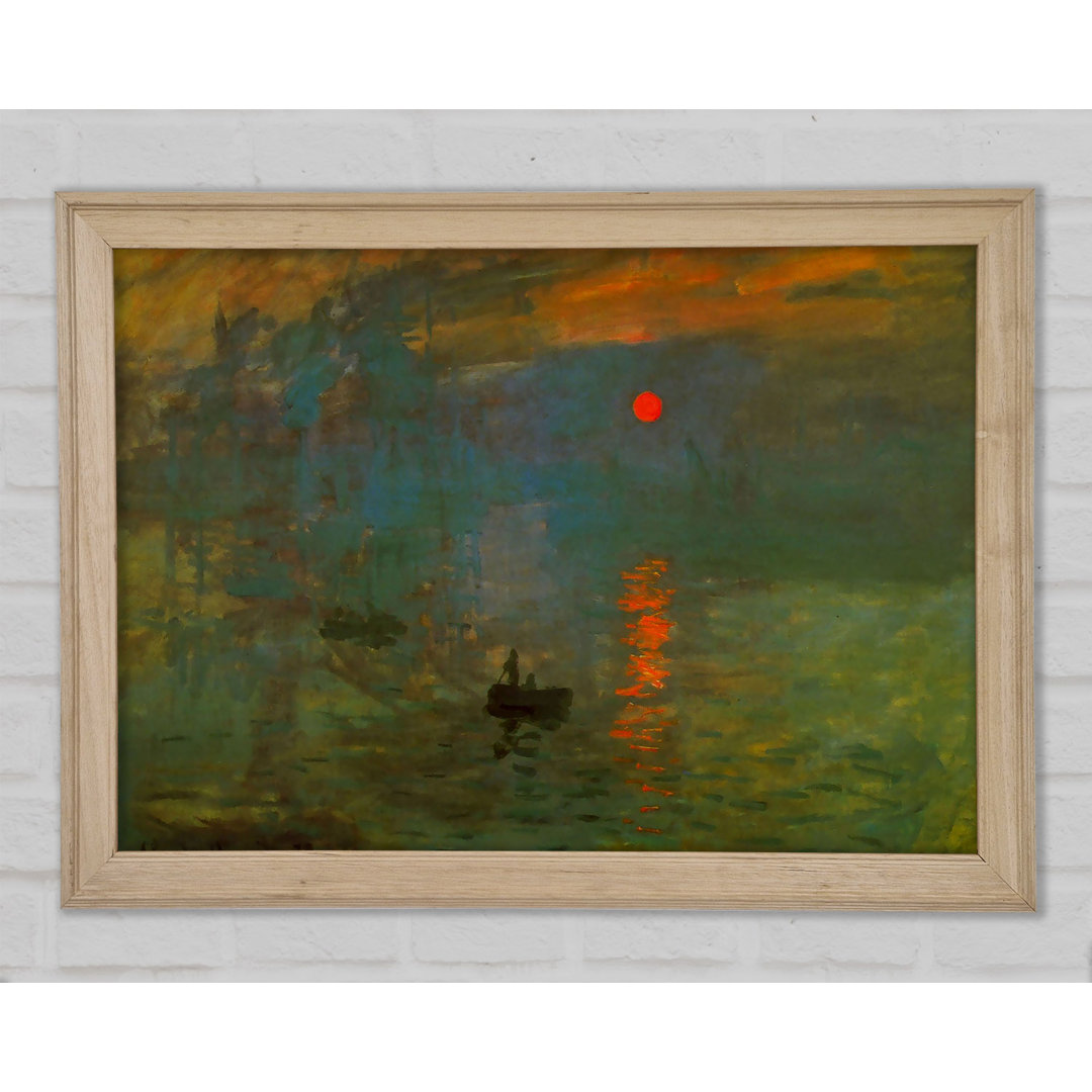 Sonnenaufgang von Monet - Druck