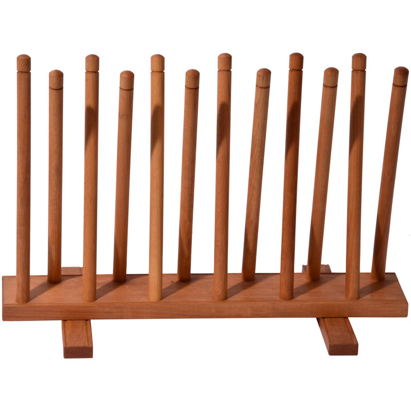 6 Pair Solid Wood Boot Storage
