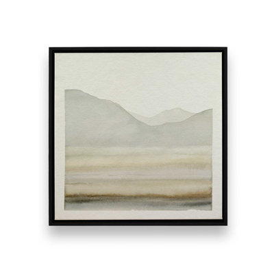 «Whispering Ridge Silhouette I», reproduction sur toile roulée