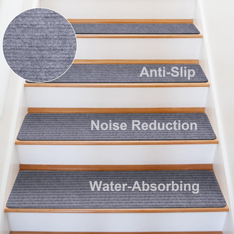 Stair Tread, Light Grey