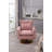360-Degree Swivel Accent Chair with a Pillow-2074808246