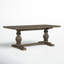 Kinston 78" Solid Wood Trestle Dining Table-1527299773