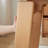 70.87" Burlywood Rectangular Solid Wood Dining Table