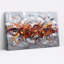 Art moderne sur toile, rubans et tourbillons abstraits modernes-201506402