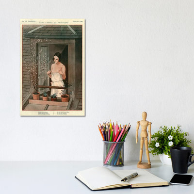 1925 La Vie Parisienne Magazine Plate by Armand Vallee - Gallery-Wrapped Canvas Giclée on Canvas