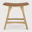 Osso Upholstered Stool with Solid Wood Frame-1084725668