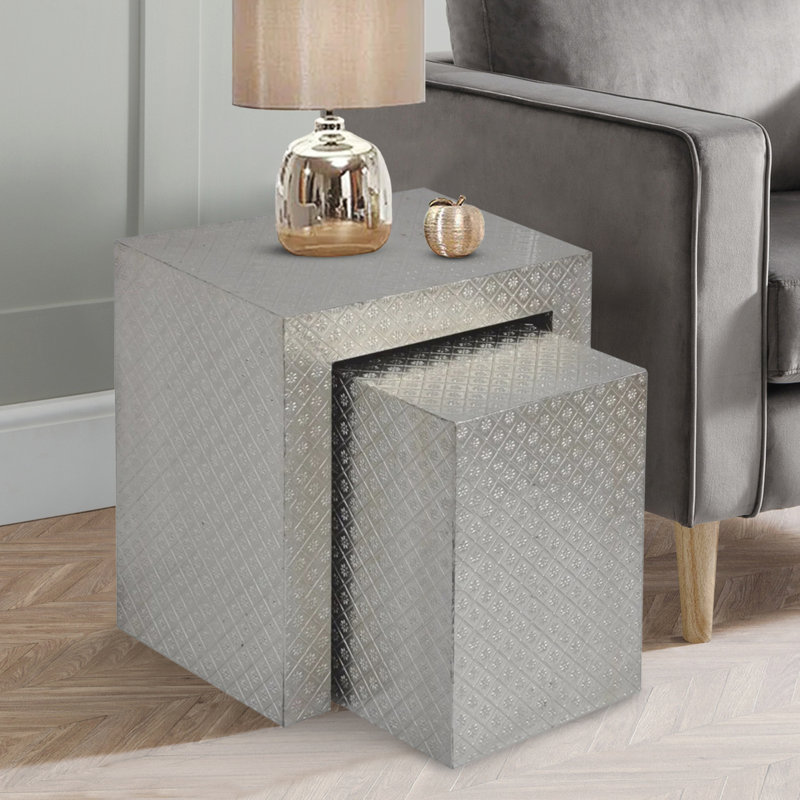 Pedestal Nesting Tables