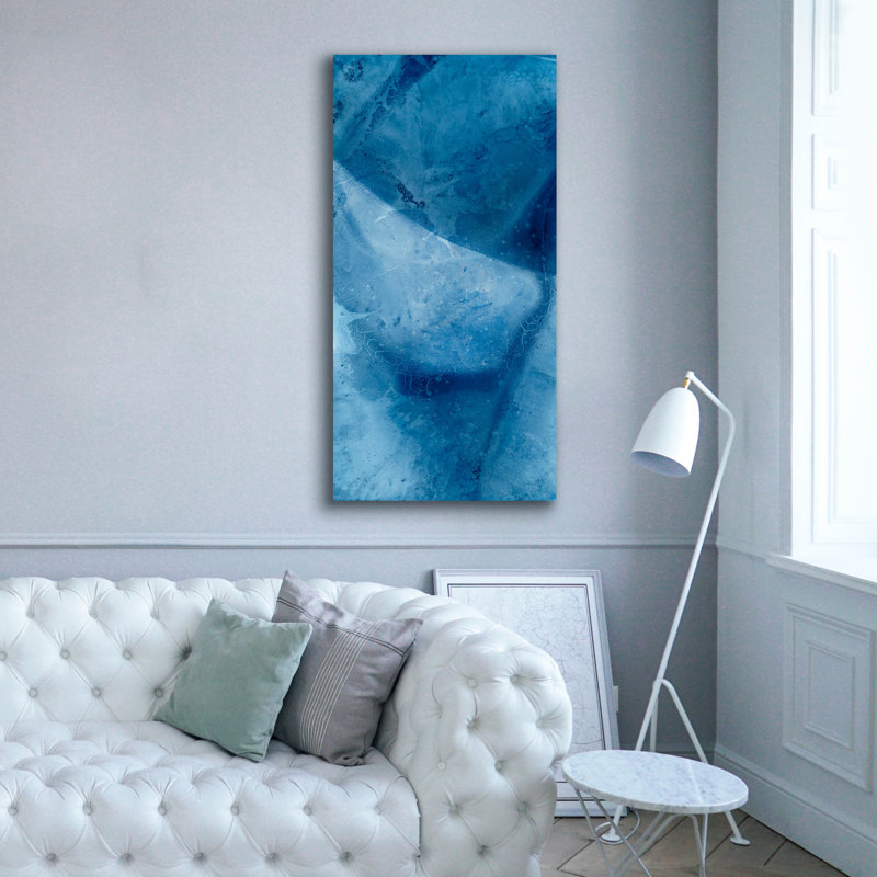  «Underc actuelle 4» par Chariklia Zarris, art mural sur toile, 30 po x 60 po