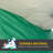 Jaanar Elf and Gingerbread Man on Ski Slope Inflatable