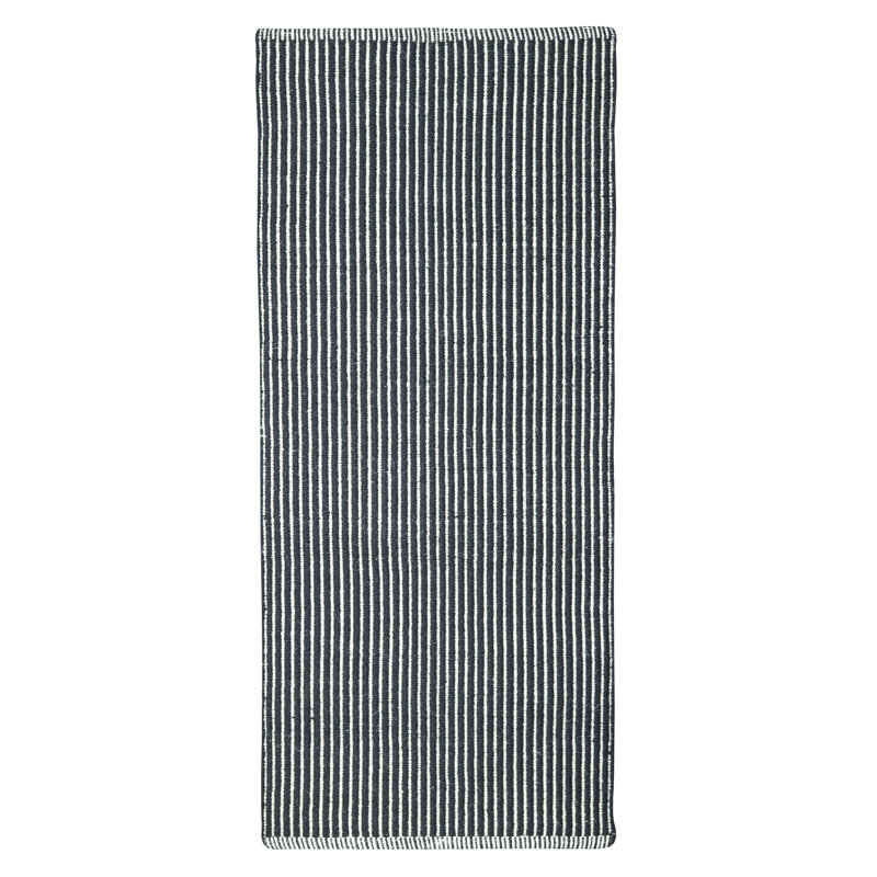 Runner Bromley Geometric Cotton Area Rug, Runner 60 x 220cm