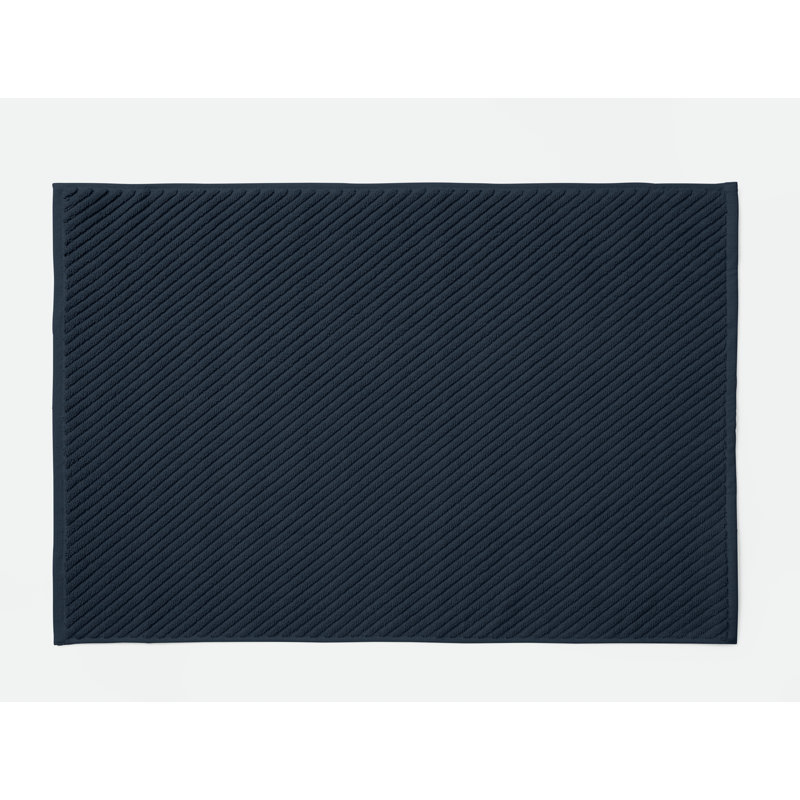 Air Weight Bath Mat, Midnight Indigo
