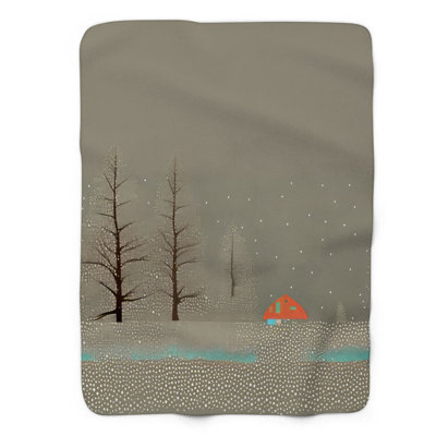 Cozy Snowfall - couverture 1 pièce