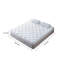 Matelas hybride mi-ferme en boîte avec mousse à mémoire de forme et ressorts ensachés-1300058426