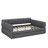 Queen-Size Fabric-Upholstered Platform Bed With Roll-Out Trundle Bed-1734301048