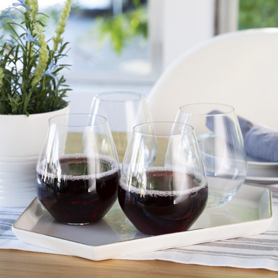 22 oz. Crystal Wine Glass Set