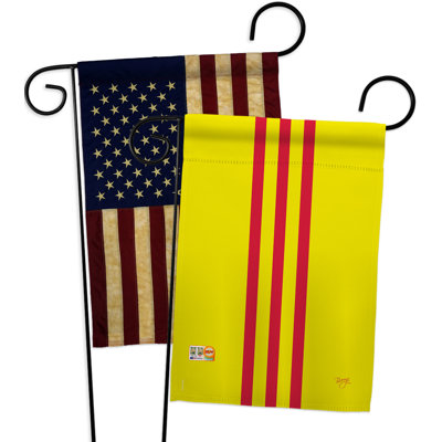 Double Sided 18.5'' H x 13'' W Polyester Garden Flag