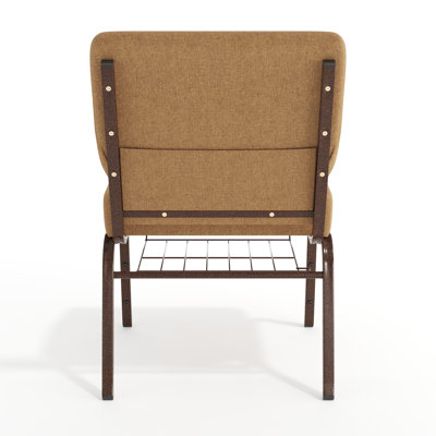 Mikolaj 21.25''W Church Chair with Book Rack