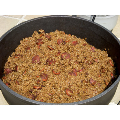Wok en fonte à fond plat 4 gallons King Kooker