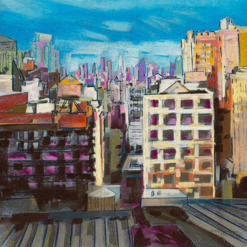 Jennifer Gardner - No Frame Painting on Canvas, 81cm H x 81cm W x 3.81cm D