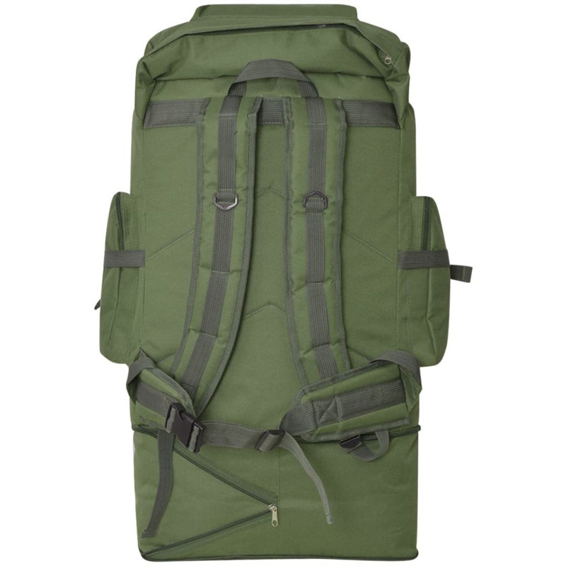 Vidaxl Army-Style Backpack XXL 100 L Green