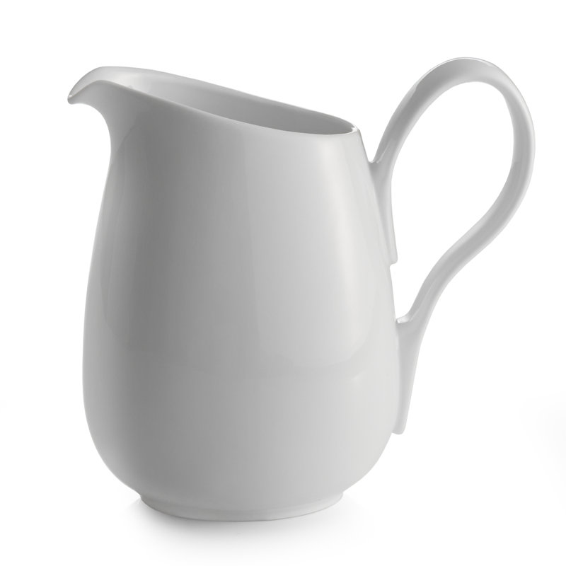 Skye Porcelain China Beverage Dispenser, 9.5" H x 5" W x 8.25" D